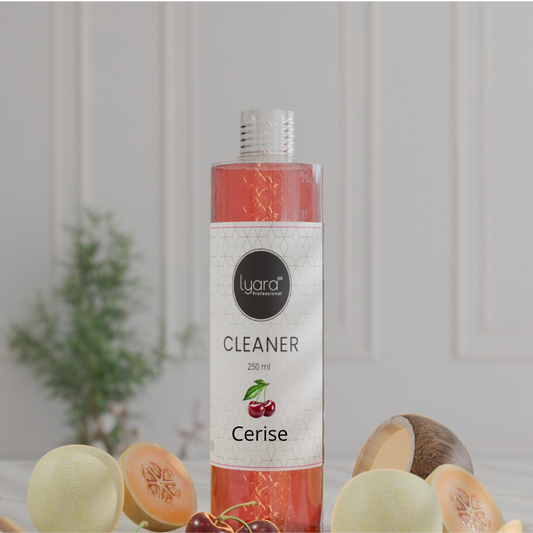 Flacon de Cleaner UV Cerise 250ml – Lyarà Professional – Nettoyant pour ongles en gel