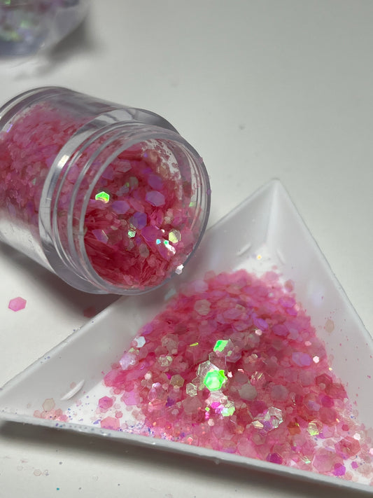 Glitter S – Brilho intenso para decorações criativas de unhas