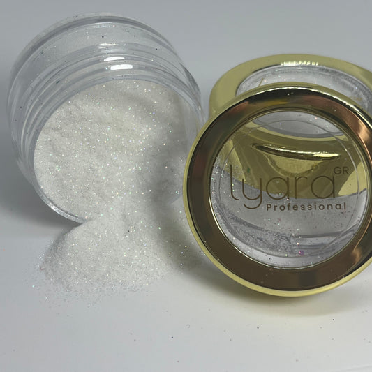 Paillettes Blanc – Effet Neige et Pureté pour Nail Art Professionnel