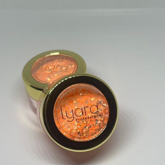 Nail Art orange vif – décoration professionnelle